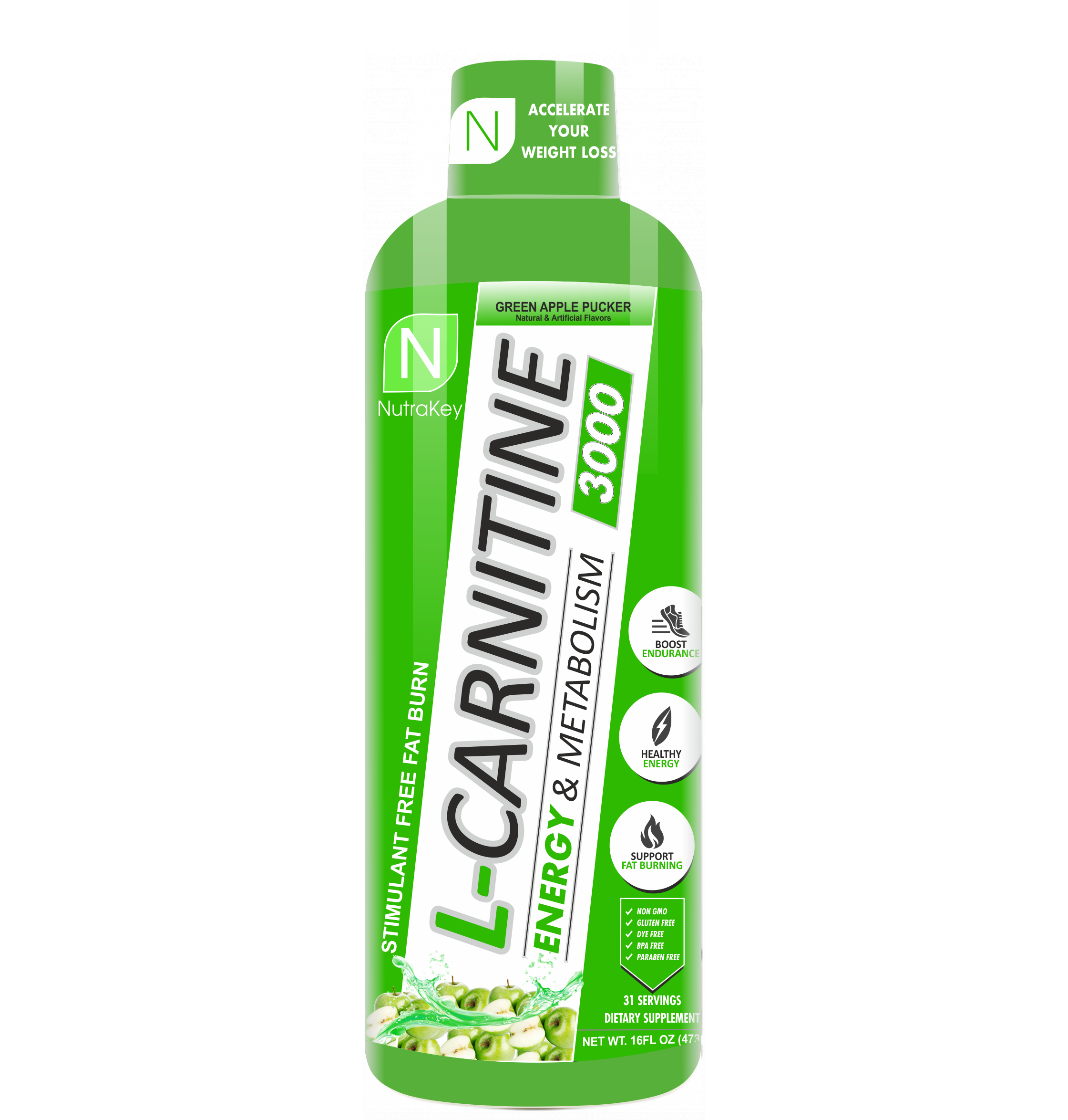 Nutrakeys Health L-CARNITINE 3000